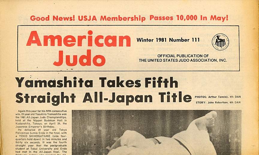 Winter 1981 American Judo Newspaper